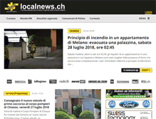 Tablet Screenshot of localnews.ch